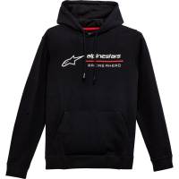 Alpinestars - Alpinestars Linear Race Hoodie - 1232-51000-10-L - Black - Large - Image 1