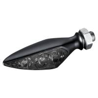 Kuryakyn - Kuryakyn Micro/Rhombus Marker Light -Rear Left - Satin Black Housing - Red/Red/Amber - 2855 - Image 1