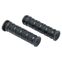 Kuryakyn - Kuryakyn Dillinger Grips - Silver - 6675 - Image 1
