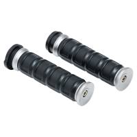 Kuryakyn - Kuryakyn Dillinger Grips - Satin Black - 6674 - Image 1