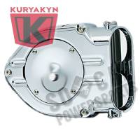 Kuryakyn - Kuryakyn Standard Hypercharger - Chrome Trap Door and Chrome Butterflies - 8446 - Image 1