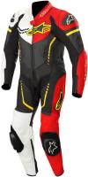 Alpinestars - Alpinestars Youth GP Plus Cup One-Piece Leather Suit - 31405181236130 - Black/White/Red/Yellow - 24 - Image 1