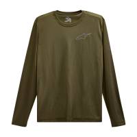 Alpinestars - Alpinestars Pursue Performance Long-Sleeve T-Shirt - 123271000690L - Military - Large - Image 1