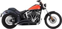Vance & Hines - Vance & Hines Big Radius 2-Into-2 Exhaust System - Black - 46069 - Image 1