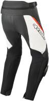 Alpinestars - Alpinestars Missile Leather V2 Pants - 3120519-1231-54 - Black/White/Fluo Red - 54 - Image 2