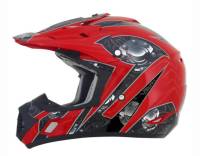 AFX - AFX Peak for FX-17 Gear Helmets - Red - 0132-0817 - Image 2