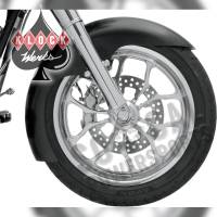 Klock Werks - Klock Werks Tire Hugger Series Level Front Fender with Raw Mounting Blocks for 19in. Wheel - KW05-06-0001-R - Image 5
