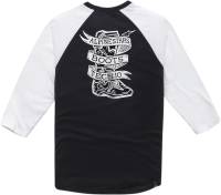 Alpinestars - Alpinestars Booted Premium Raglan T-Shirt - 12107100410202X - White/Black - 2XL - Image 2