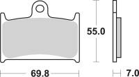 SBS - SBS HS Sintered Brake Pads - 714HS - Image 2