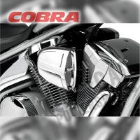 Cobra - Cobra PowrFlo Air Intake Kit - Chrome - 06-0225 - Image 1