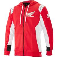 Alpinestars - Alpinestars Honda Zip Hoodie - 1H1811530302X - Red - 2XL - Image 1