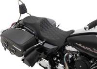 Drag Specialties - Drag Specialties Predator III 2-Up Seat - Double Diamond - 0801-1304 - Image 2