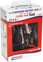 Tecmate - Tecmate Waterproof Battery Lead - 20in. L - 5/16in/M8 - 16AWG/1.31mm2 - 4 Pack - O-11X4 - Image 2