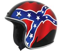AFX - AFX FX-76 Rebel Helmet - 0104-1648 - Black Rebel - X-Small - Image 1