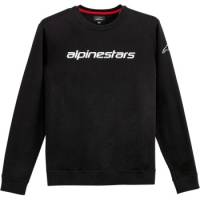 Alpinestars - Alpinestars Linear Crew Fleece - 12125132410202X - Black/White - 2XL - Image 1
