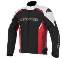 Alpinestars - Alpinestars Gunner Waterproof Jacket - 3206815-123-2X - Black/White/Red - 2XL - Image 1