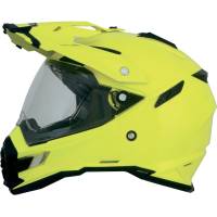 AFX - AFX FX-41DS Solid Helmet - 0110-3773 - Hi-Vis Yellow - Small - Image 1