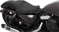 Drag Specialties - Drag Specialties 3/4 Solo Seat - Double Diamond - Black Stitch - 0804-0744 - Image 2