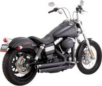 Vance & Hines - Vance & Hines Big Shots Staggered Exhaust System - Black - 47938 - Image 1