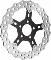 Arlen Ness - Arlen Ness 11.5in. Jagged Front/Rear Rotor - 02-786 - Image 2