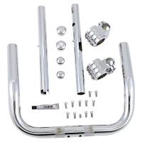 Klock Werks - Klock Werks Pullback Klip Hanger Handlebar - 10in. - Chrome/Chrome - KW05-01-0331 - Image 1