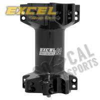 Excel - Excel Pro Series G2 Front Wheel Set - 3.50x17in. - Black Hub/Black Rim - 2F1LK40 - Image 2