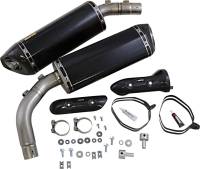 Akrapovic - Akrapovic Slip-On Line Dual Exhaust - Carbon Fiber Mufflers - S-Y10SO10-HZC - Image 2