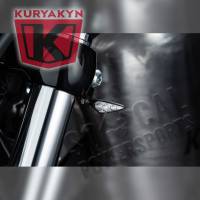 Kuryakyn - Kuryakyn Micro/Rhombus Marker Light - Front Left/Rear Right - Satin Black Housing - Amber - 2850 - Image 4