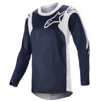 Alpinestars - Alpinestars Racer Hoen Jersey - 3761323-7120-LG - Night Navy/White - Large - Image 1