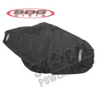 SDG - SDG 6-Rib Gripper Seat Cover - Black Cover/Black Ribs - 95916 - Image 2
