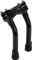 Biltwell Inc. - Biltwell Inc. O/S Murdock Riser - 8in. - Black - 6414-201-08 - Image 1