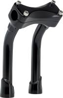 Biltwell Inc. - Biltwell Inc. O/S Murdock Riser - 8in. - Black - 6414-201-08 - Image 2