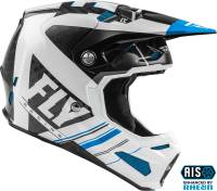 Fly Racing - Fly Racing Formula Vector Youth Helmet - 73-4410YL - Blue/White/Black - Large - Image 4