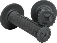 Fly Racing - Fly Racing Half Waffle Control MX Grips - Medium Compound - Dark Gray - 011940312A - Image 2
