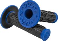 Fly Racing - Fly Racing Pilot II MX Grips - Blue/Black - 01173612A - Image 1