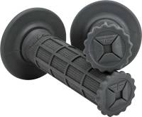Fly Racing - Fly Racing Full Waffle  Control MX Grips - Medium Compound - Dark Gray - 011940322A - Image 2