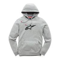 Alpinestars - Alpinestars Long Run Fleece - 1019-51009-1126-2XL - Gray Heather/Black - 2XL - Image 1
