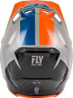 Fly Racing - Fly Racing Formula Origin Youth Helmet - 73-4408-3 - Gray/Orange/Blue - Large - Image 3