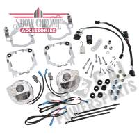 Show Chrome - Show Chrome Tridium Multifunction Led Fog Lights - Chrome - 52-915A - Image 2