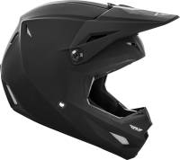 Fly Racing - Fly Racing Elite Solid Youth Helmet - 73-8610-1 - Matte Black - Small - Image 2