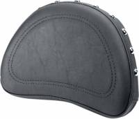 Saddlemen - Saddlemen Contoured Sissy Bar Pad for Explorer Special Style Seat - Chrome Studded - 10in. x 8in. - 0513Y - Image 2