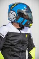 Fly Racing - Fly Racing Revolt FS Liberator Helmet - 73-8372-6 - Gloss Blue/Hi-Vis - 2XL - Image 5