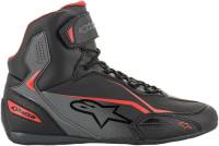 Alpinestars - Alpinestars Faster-3 Riding Shoes - 2510219131-10 - Black/Gray/Red - 10 - Image 7