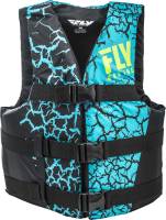 Fly Racing - Fly Racing Nylon Floatation Vest - 112224-500-050-18 - Blue/Black - Lg-XL - Image 1