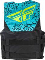 Fly Racing - Fly Racing Nylon Floatation Vest - 112224-500-050-18 - Blue/Black - Lg-XL - Image 2