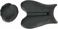 Saddlemen - Saddlemen Gel-Channel Track - CF One-Piece Solo Seat with Rear Cover - 0810-Y117 - Image 2