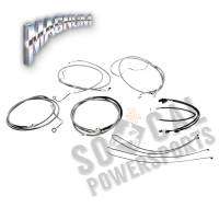 Magnum - Magnum Stainless Steel XR Handlebar Installation Kit for 15-17in. Ape - 589692 - Image 1