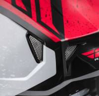 Fly Racing - Fly Racing Toxin Resin Youth Helmet - 73-8522-1-YS - Red/Black - Small - Image 6
