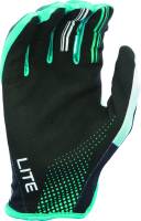 Fly Racing - Fly Racing Lite Gloves (2017) - 370-01013 - Black/White/Teal - 13 - Image 2