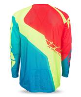 Fly Racing - Fly Racing Evolution 2.0 Jersey (2017) - 370-229L - Dark Teal/Hi-Vis - Large - Image 2